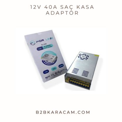 12V 40A SAÇ KASA ADAPTÖR resmi