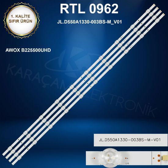 AWOX B225500UHD LED BAR resmi