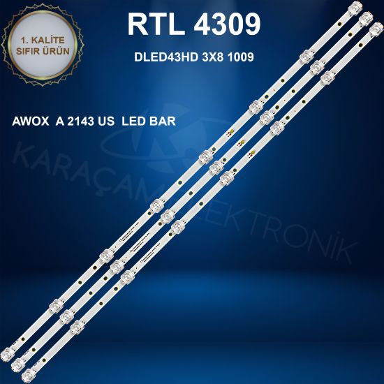 AWOX 2143 LED BAR , A 2143 US RIMLESS LED BAR, resmi