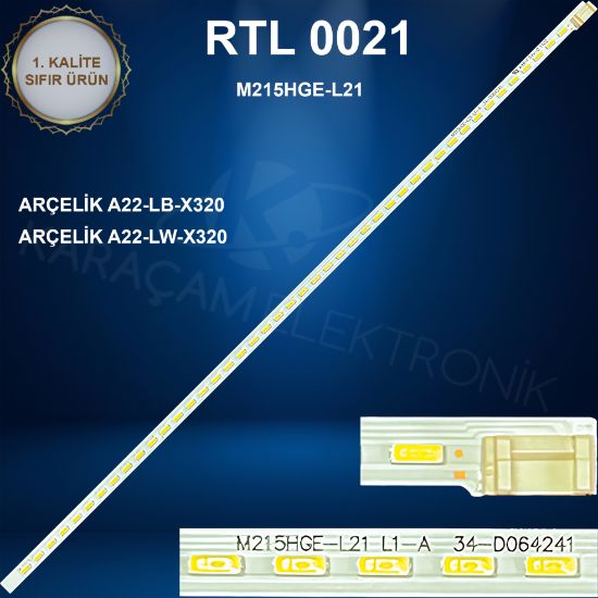 Arçelik A22-LB-X320 LED BAR, ARÇELİK A22-LW-X320 LED BAR , SAMSUNG T22D390EW LED BAR.  resmi