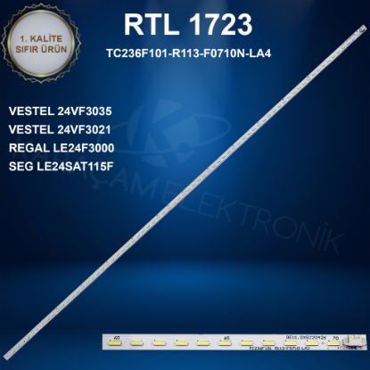 VESTEL 24VF3035 LED BAR, VESTEL 24VF3021 LED BAR, REGAL LE24F3000 LED BAR, SEG LE24SAT115F LED BAR resmi