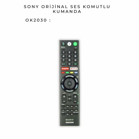 ORJİNAL SONY KUMANDA resmi