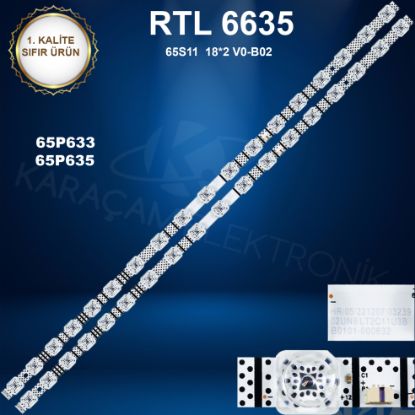  TCL 65P635 LED BAR , TCL 65V6EA LED BAR , TCL  65S455 LED BAR  resmi