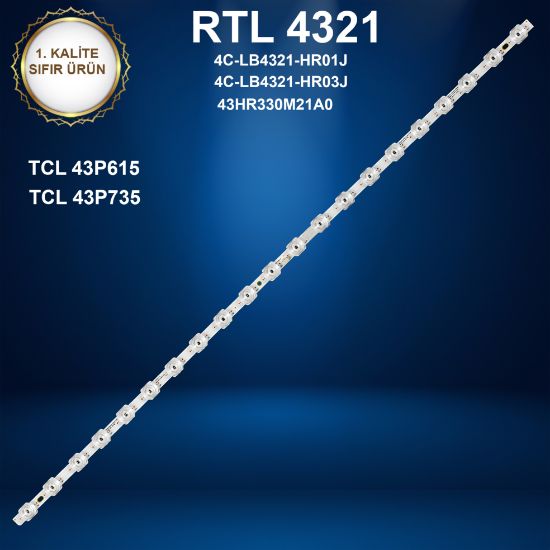 TCL 43P615 LED BAR , TCL 43P735 LED BAR  resmi